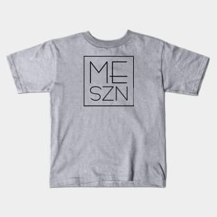 DSP - ME SEASON (BLK) Kids T-Shirt